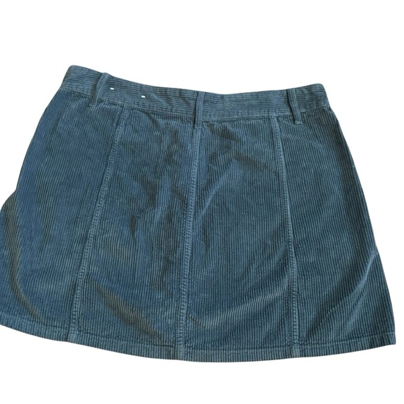 American Eagle Outfitters Blue A-Line Mini Skirt - Picture 2 of 2